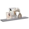 vidaXL &Eacute;tag&egrave;re murale flottante gris 120x23,5x3,8 cm MDF