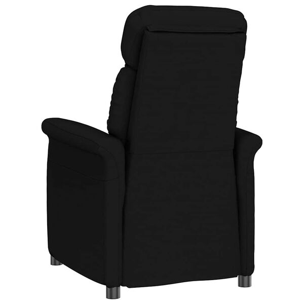 vidaXL Fauteuil inclinable noir Noir 70.5 x 96.5 x 95 cm Faux cuir