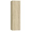 vidaXL Ensemble de meuble TV 7 pcs Ch&ecirc;ne sonoma Bois d'ing&eacute;nierie