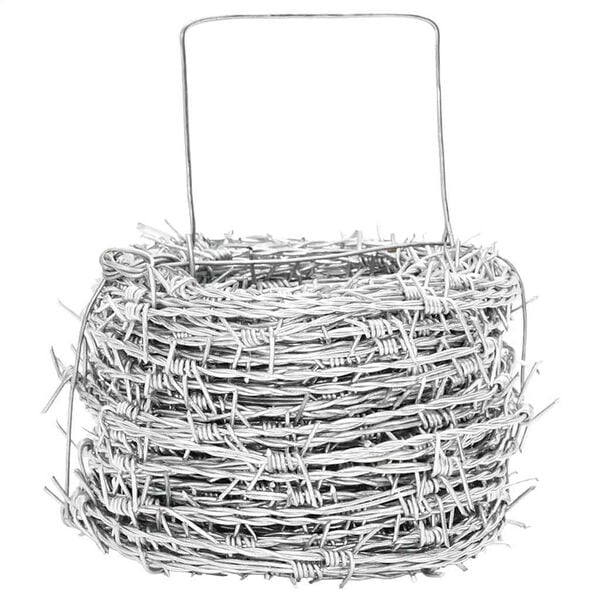 vidaXL Fil barbel&eacute; 500 m