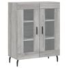 vidaXL Buffet sonoma gris 69,5x34x90 cm bois d'ing&eacute;nierie