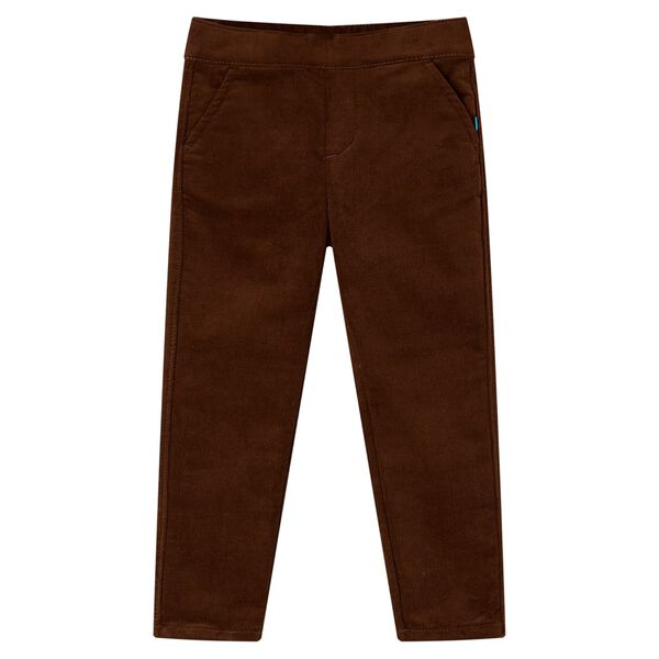 Pantalons pour enfants cognac 92