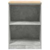 vidaXL Armoire de rangement de garage gris b&eacute;ton 60x51x85 cm bois pin