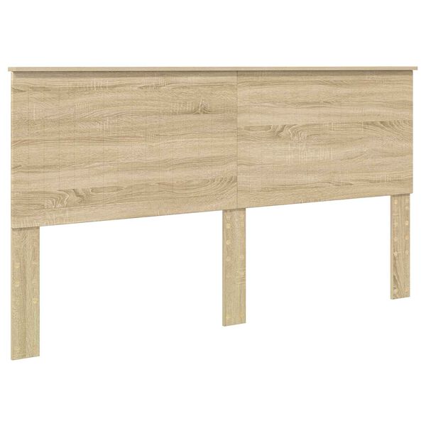 vidaXL T&ecirc;te de lit Ch&ecirc;ne Sonoma 180 cm Bois d'ing&eacute;nierie