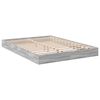 vidaXL Cadre de lit sans matelas sonoma gris 120x200cm bois ingénierie