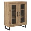 vidaXL Haut Armoire Ch&ecirc;ne artisanal 69,5 x 34 x 180 cm