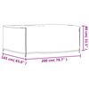 vidaXL Housses de salon de jardin 2 pcs 200x165x80cm 420D tissu oxford