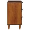 vidaXL Cabinet de chevet Marron 50 x 33 x 62 cm Bois de mangue massif