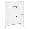 vidaXL Cabinet &agrave; chaussures BREDA 78 x 24 x 103 cm Bois d'ing&eacute;nierie