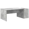 vidaXL Table basse Gris b&eacute;ton 90 x 45 x 35 cm Bois d'ing&eacute;nierie