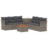 vidaXL Ensemble de Canap&eacute;s 8 pc Gris et Gris fonc&eacute;