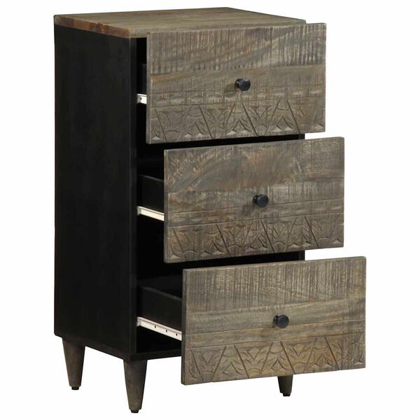 vidaXL Buffet 40x33x75 cm bois massif de manguier