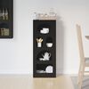 vidaXL Buffet Noir 40 x 35 x 100,5 cm Bois d'ing&eacute;nierie