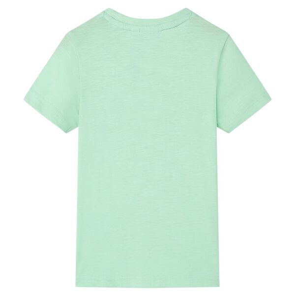 T-shirt pour enfants vert clair 92