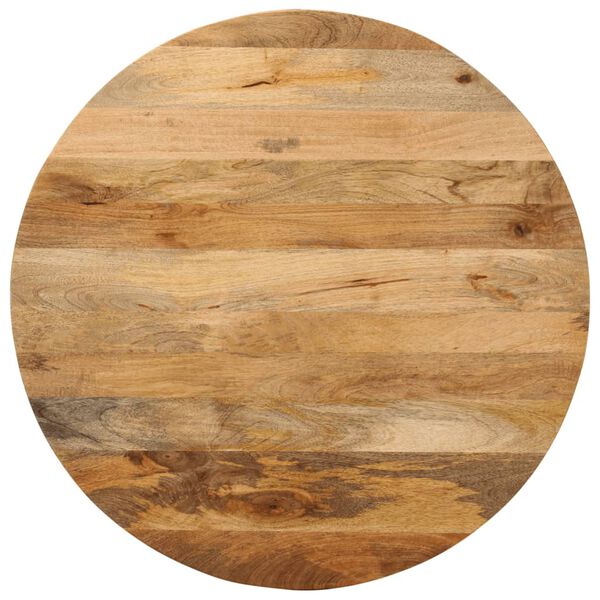 vidaXL Dessus de table &Oslash; 70x3,8 cm rond bois de manguier massif