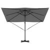 vidaXL Parasol Roma Anthracite 286 x 284 x 265 cm