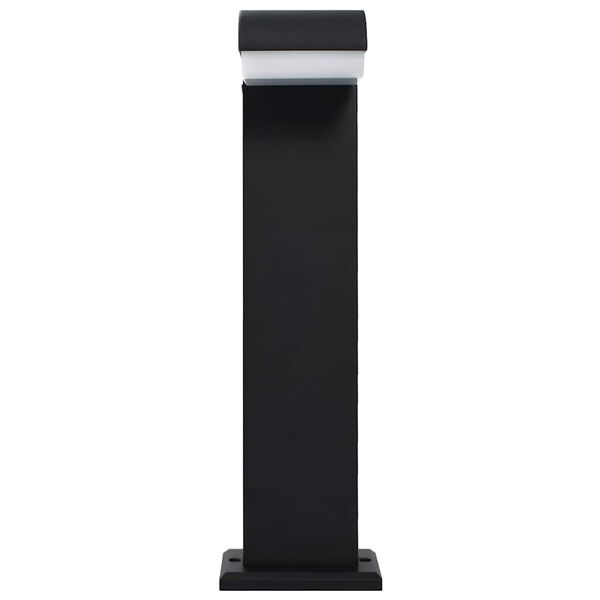 vidaXL Lampe LED d'ext&eacute;rieur 9 W Noir Ovale