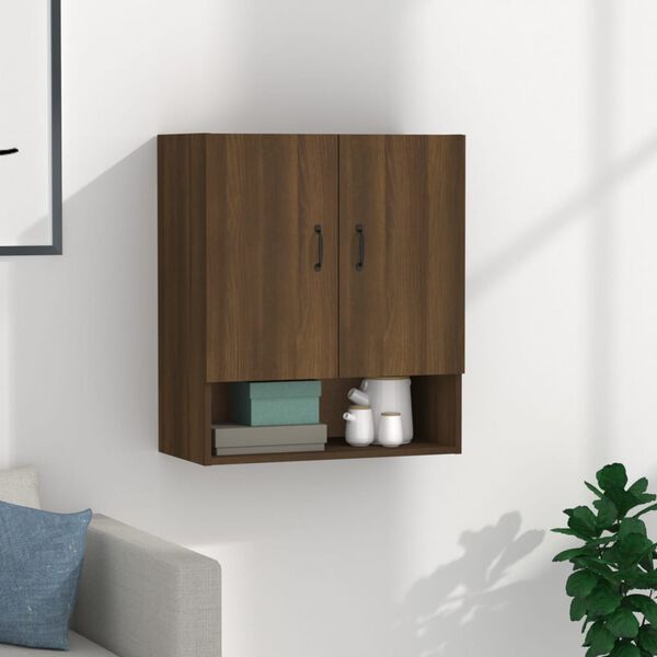 vidaXL Armoire murale Ch&ecirc;ne marron 60x31x70 cm Bois d'ing&eacute;nierie