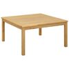 vidaXL Table basse de jardin 85x85x45 cm Bois solide d'acacia