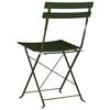 vidaXL Chaise de jardin pliante 2 pcs Vert 42 x 46 x 82cm Acier