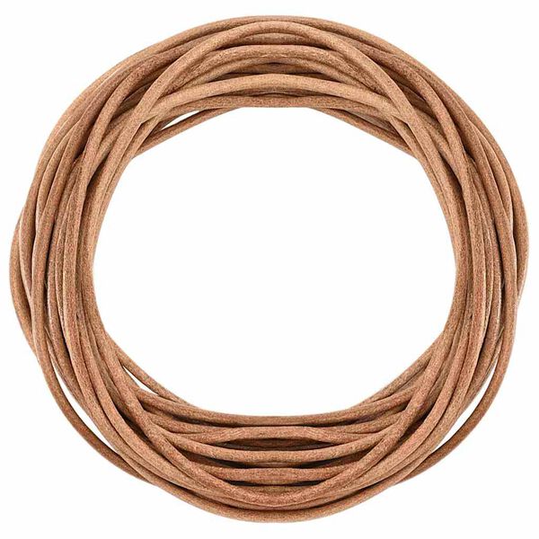 vidaXL Corde en Cuir Marron &Oslash;5 mm x 5 m Cuir