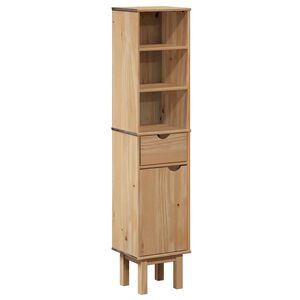 vidaXL Armoire de salle de bain OTTA 35x30x159 cm bois massif de pin