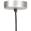 vidaXL Lampe suspendue industrielle 25 W Argent&eacute; Rond 19 cm E27