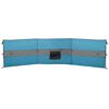 vidaXL Brise-vent de camping bleu 490x123 cm imperméable