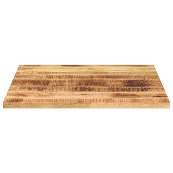 vidaXL Dessus de table 70x70x2,5 cm carr&eacute; bois massif de manguier brut