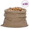 vidaXL Sacs en jute 30 pcs 100x110 cm 100 % jute 340 g/m&sup2;