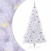 vidaXL Sapin de No&euml;l artificiel avec 300 LED Blanc 240 cm PVC et Acier