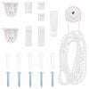 vidaXL Raccords de store enrouleur 19 pcs 18 mm