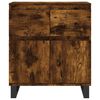 vidaXL Buffet Ch&ecirc;ne fum&eacute; 60x35x70 cm Bois d'ing&eacute;nierie