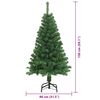 vidaXL Sapin de No&euml;l artificiel Vert 150 cm PVC, Acier et Plastique