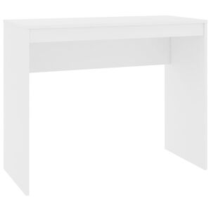 vidaXL Bureau Blanc 90x40x72 cm Bois d'ing&eacute;nierie