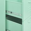 vidaXL Armoire &agrave; tiroirs Vert menthe 80x35x101,5 cm Acier