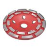 vidaXL Disque de broyage diamant&eacute; &agrave; double ligne 125 mm