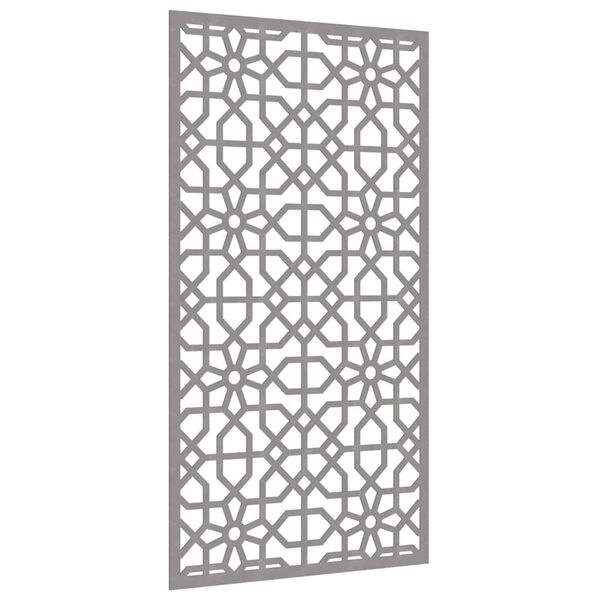 vidaXL D&eacute;coration murale jardin 105x55cm acier corten design mauresque