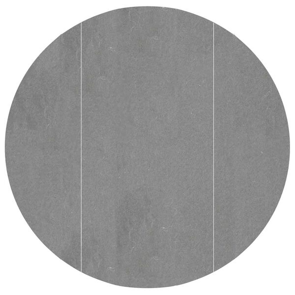 vidaXL Bâche de piscine gris clair Ø366 cm géotextile polyester