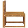 vidaXL Sofa de milieu ext&eacute;rieur Bois d'Acacia Massif Naturel