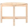 vidaXL Table basse 118x63x45 cm Bois massif de pin