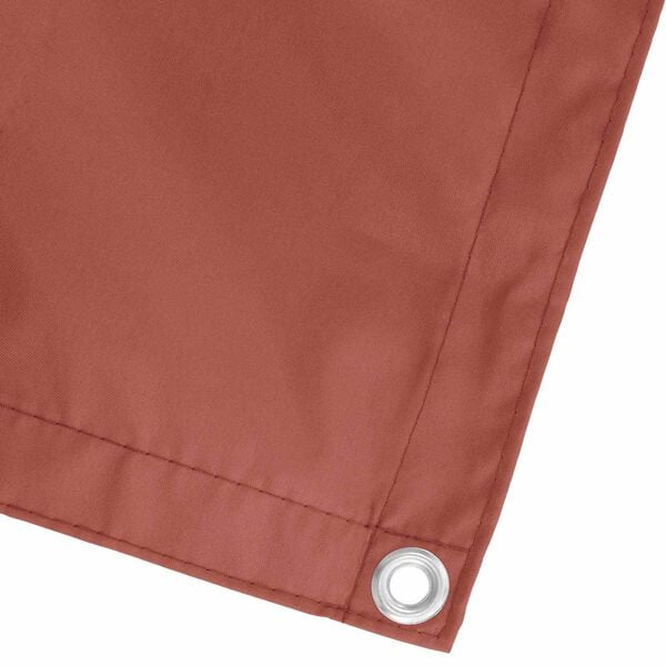 vidaXL &Eacute;cran de balcon Terre cuite 110 x 800 cm Tissu Oxford