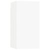 vidaXL Meubles TV 2 pcs Blanc 30,5x30x60 cm Bois d&rsquo;ing&eacute;nierie
