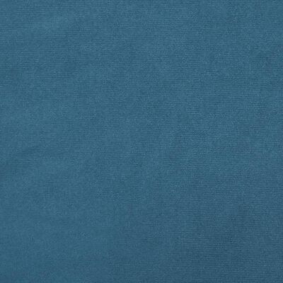 vidaXL Ensemble de canapés 2 pcs avec coussins bleu velours