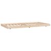 vidaXL Cadre de lit sans matelas 100x200 cm bois massif de pin