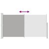 vidaXL Auvent lat&eacute;ral r&eacute;tractable de patio 170x300 cm Gris