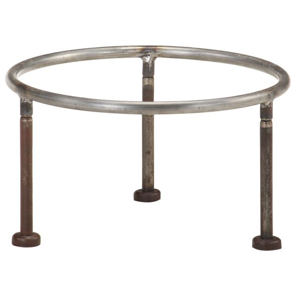 vidaXL Foyer rustique coloré Ø 40 cm Fer