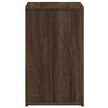 vidaXL Tables d'appoint 2 pcs ch&ecirc;ne marron 50x30x50 cm bois ing&eacute;nierie