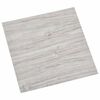 vidaXL Planches de sol Gris et Bois 5,11 m&sup2; 55 pi&egrave;ces PVC