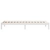 vidaXL Cadre de lit extra long sans matelas 90x210 cm bois massif pin